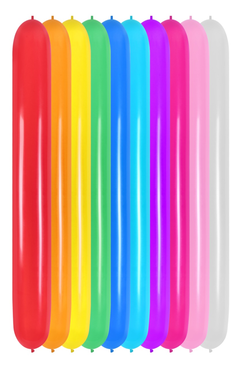 Шар (6''/15 см) ШДМ, Ассорти, пастель, 20 шт.
